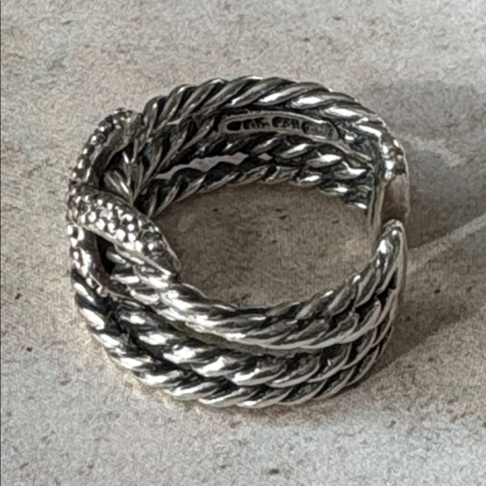 Authentic David Yurman Cable Ring - Picture 4 of 7
